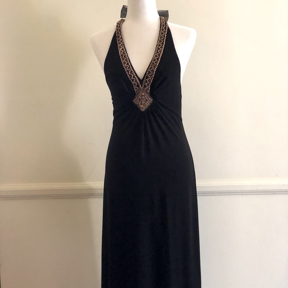 BCBG MAX AZRIA Halter Dress